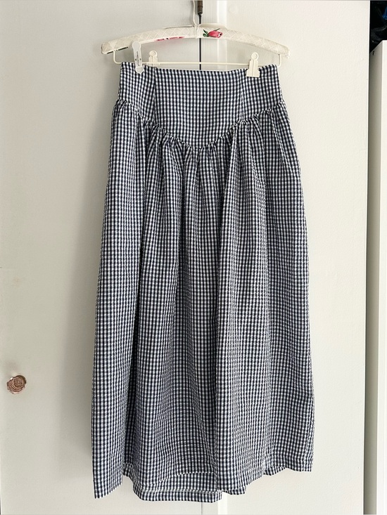 Anthropologie Dresses & Skirts - Hutch Drop Waist Gingham Skirt